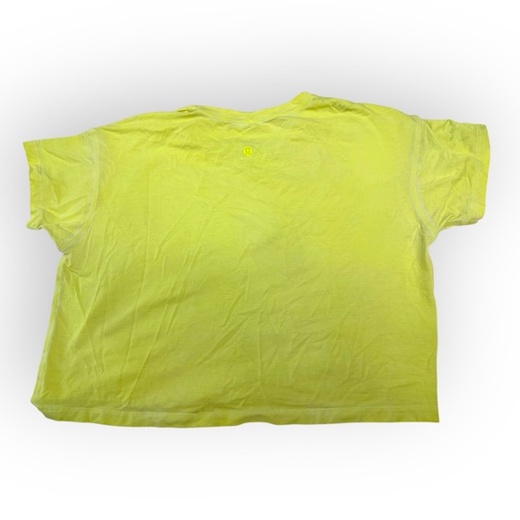 Women’s 4 Lululemon Cates Tee Fade
Sublimado Pigment Dye Highlight Yellow - Picture 3 of 7